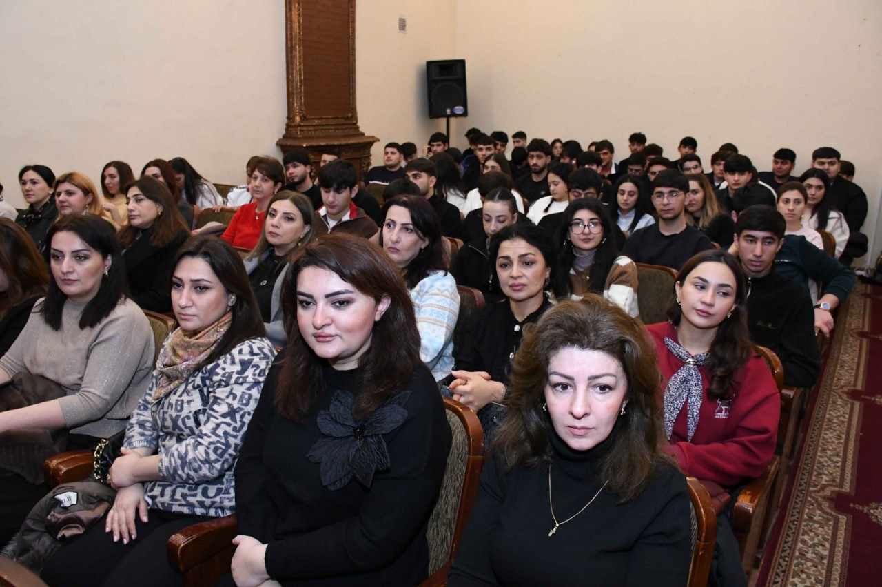 ADAU-da akademik Yusif Məmmədəliyevin 120 illik yubileyi qeyd olunub - FOTOLAR